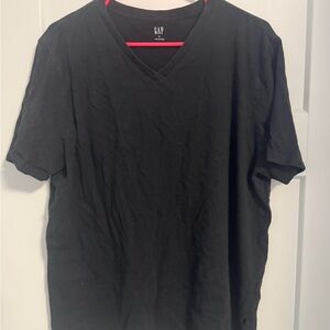 GAP Men's Black V-Neck Tee